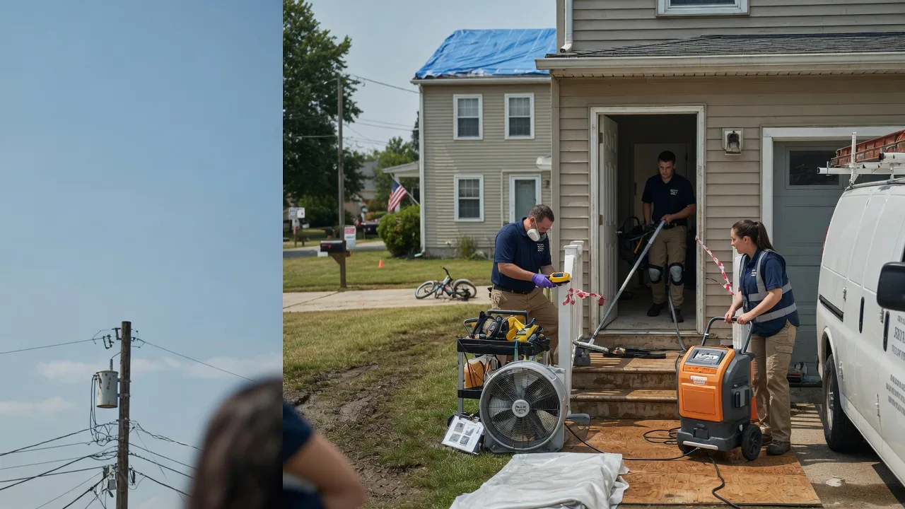 Water Damage Repair in Griffithsville, WV near me